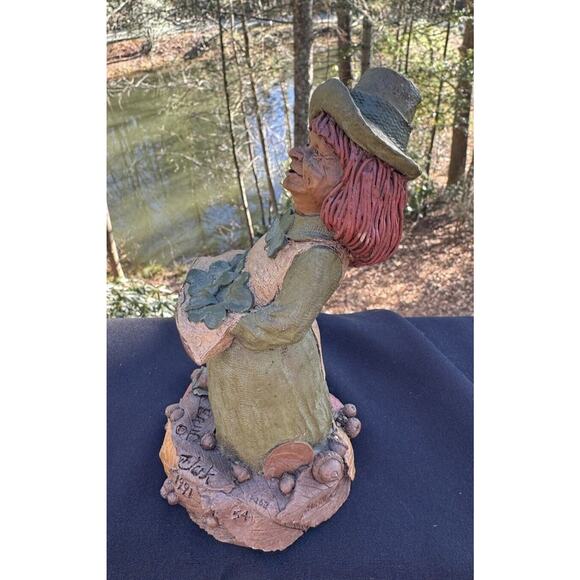 Vtg 1991 Cairn Studios Tom Clark “Erin Gō Brägh” Irish Gnome Figurine - 6.5” S88 - Picture 3 of 9